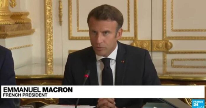 Macron Screen Image France 24 YouTube 08242022 e1661450391894 1200x630