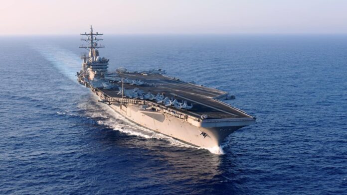 USS Dwight D. Eisenhower CVN 69 warhip e1698029179310