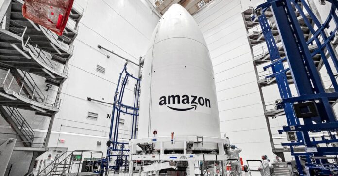 amazon project kuiper test satellites