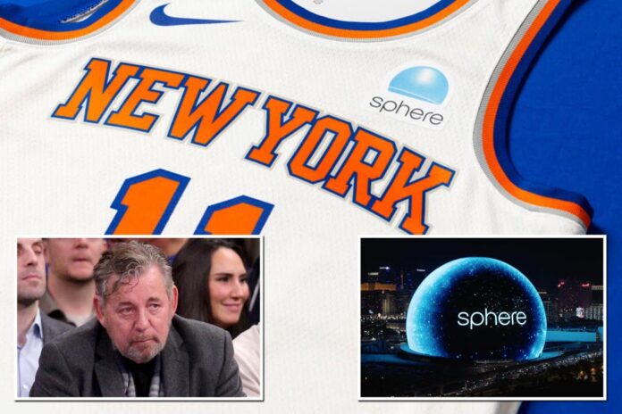 knicks sphere patch dolan comp