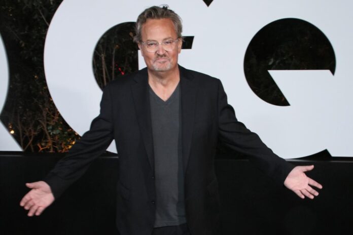 matthew perry gq party