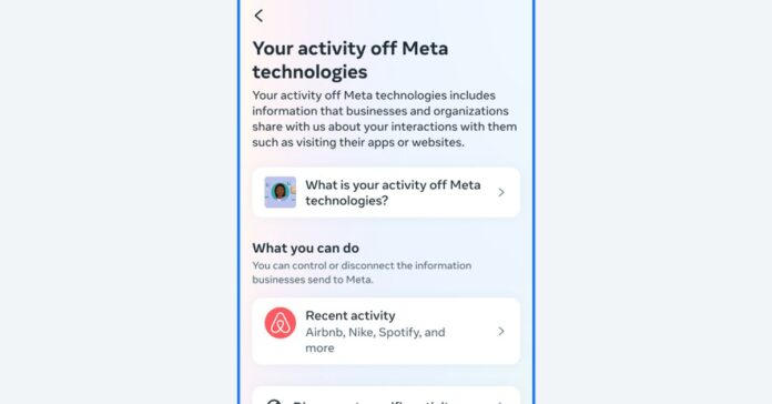 meta activity platform