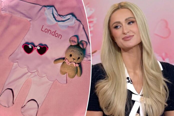 How Paris Hilton surprised her whole family with newborn daughter