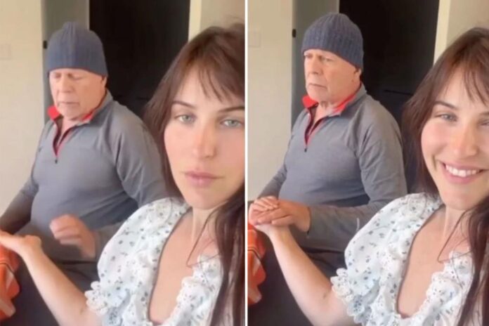 bruce willis holds onto daughter 72825377