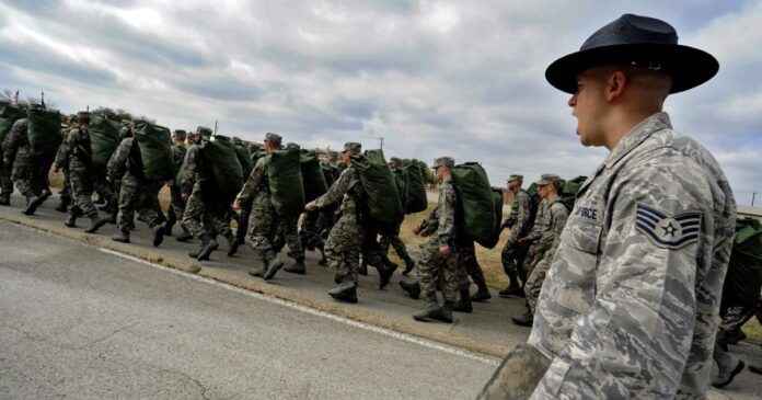 Air Force recruits