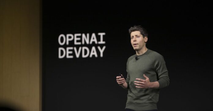 Sam Altman keynote OpenAI DevDay