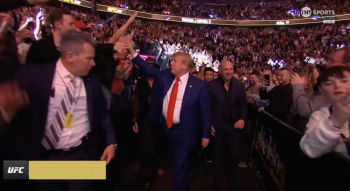 Trump UFC 296 1024x561