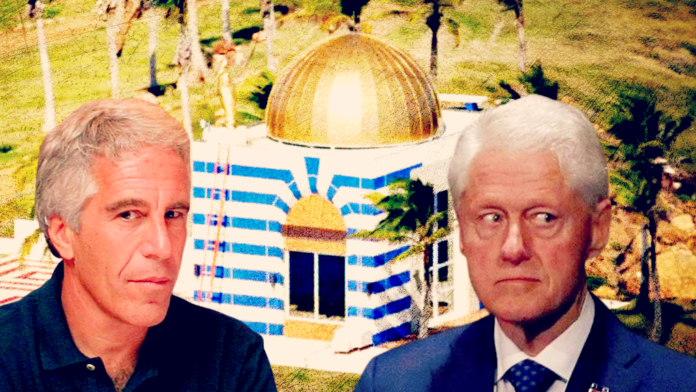 Epstein and Clinton and Island Temple