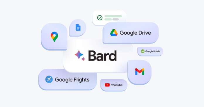 google bard extensions