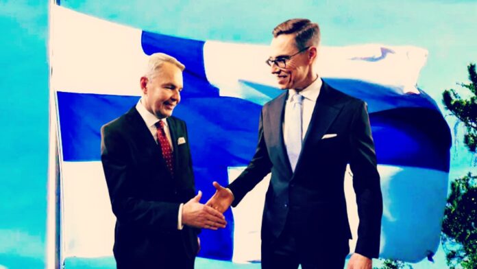 Finland cadidates Haavisto and Stubb