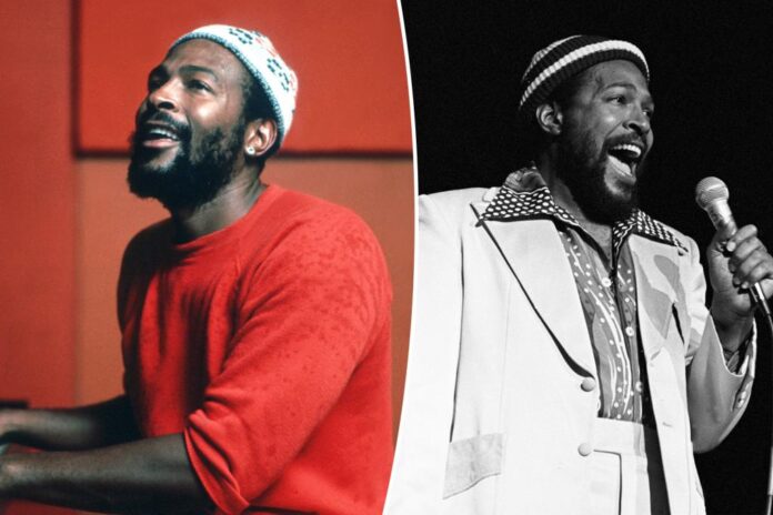 soul singer marvin gaye plays 79246515