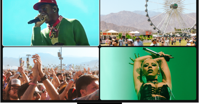 YouTube Coachella Multiview