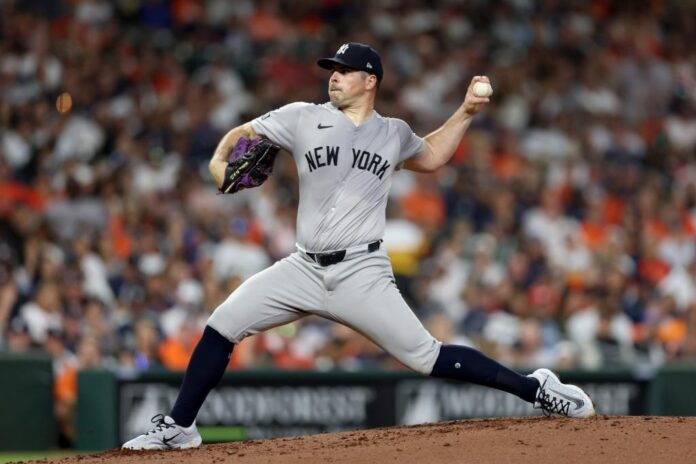 Two of the hottest starters in the majors will square off in the series opener as Carlos Rodon takes on Yu Darvish and the Padres. e1716513843566