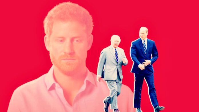 charles and william mad at harry