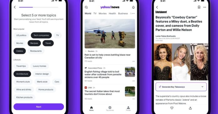 Yahoo News App