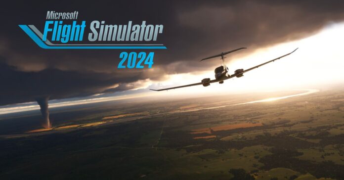 microsoft flight simulator 2024 pc game cover