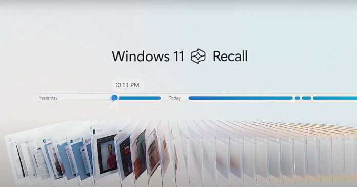 windows 11 recall