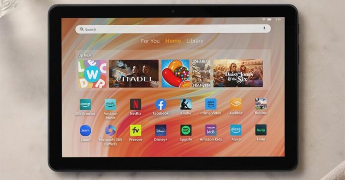 2023 Amazon Fire HD 10 Lifestyle Press Image 2