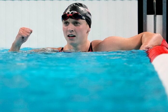 katie ledecky united states reacts 86588405