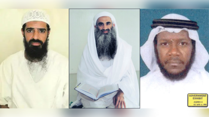 khalid sheikh mohammad walid muhammad salih mubarak bin attash and mustafa ahmed adam al hawsawi