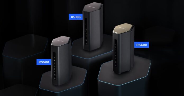 Nighthawk WiFi 7 Router family Right 600 500 200 flags